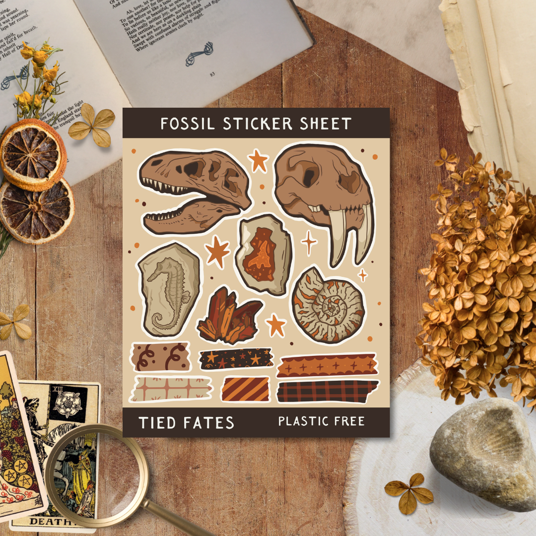 Fossil Sticker Set