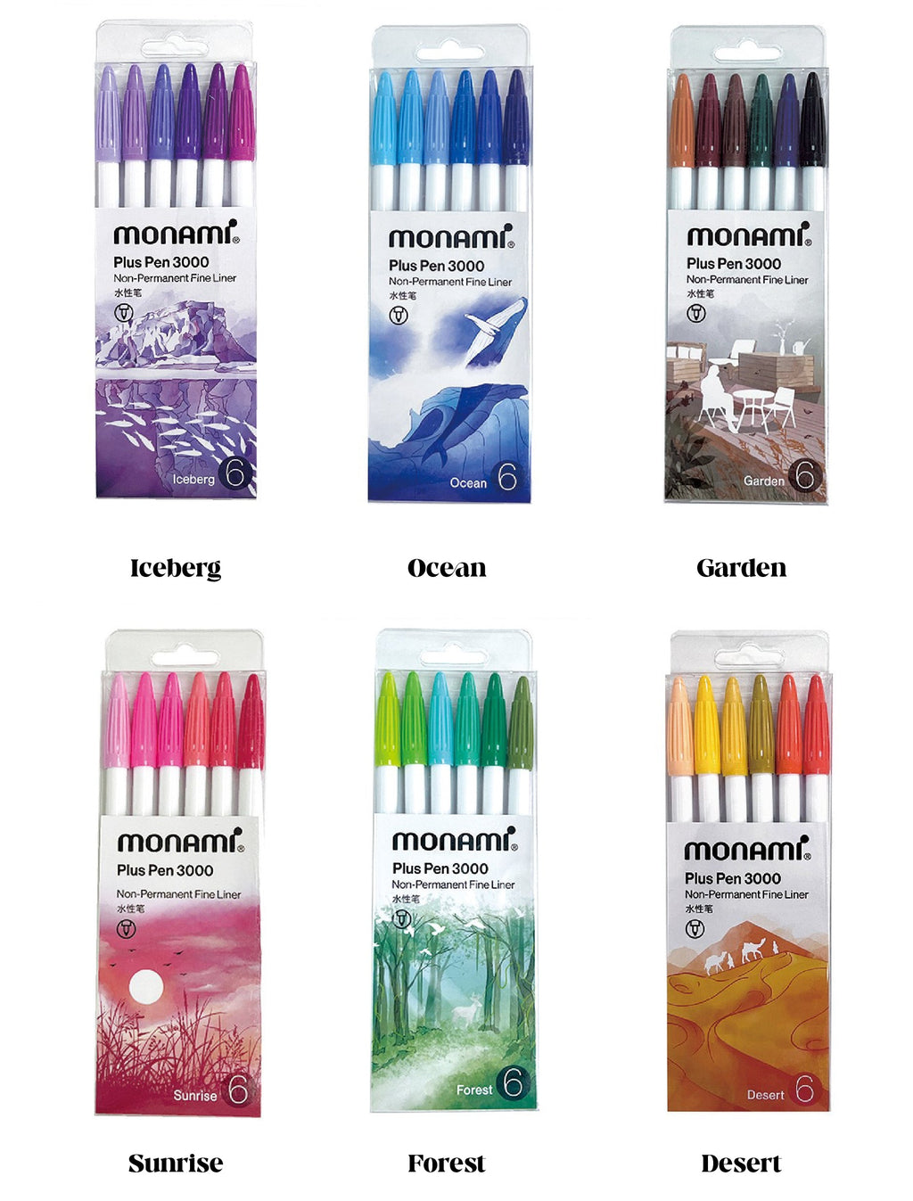 Monami Fine Liner Pens