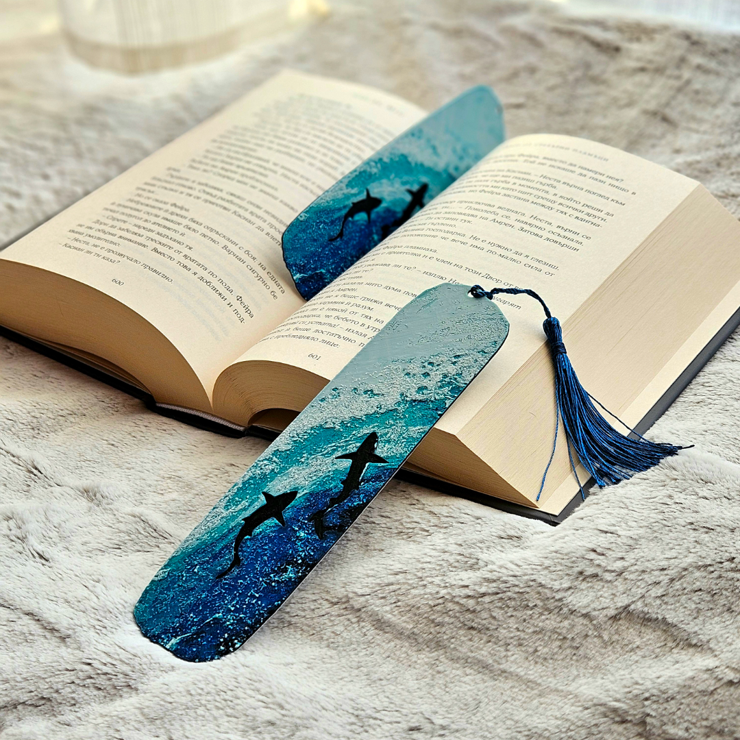 Orca Buddies Bookmark Set - 3D Printed