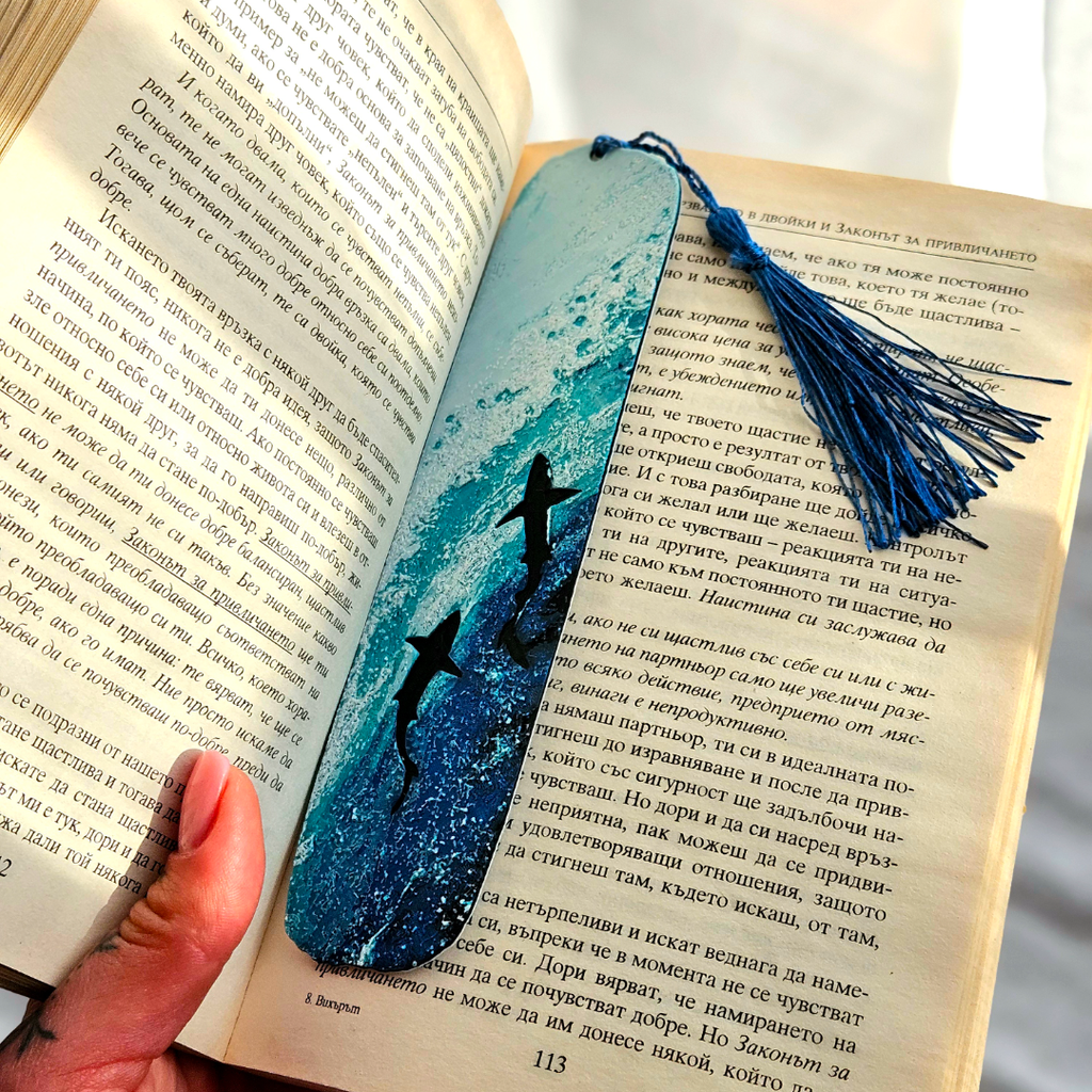 Orca Buddies Bookmark Set - 3D Printed