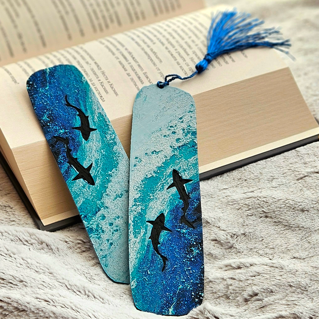 Orca Buddies Bookmark Set - 3D Printed