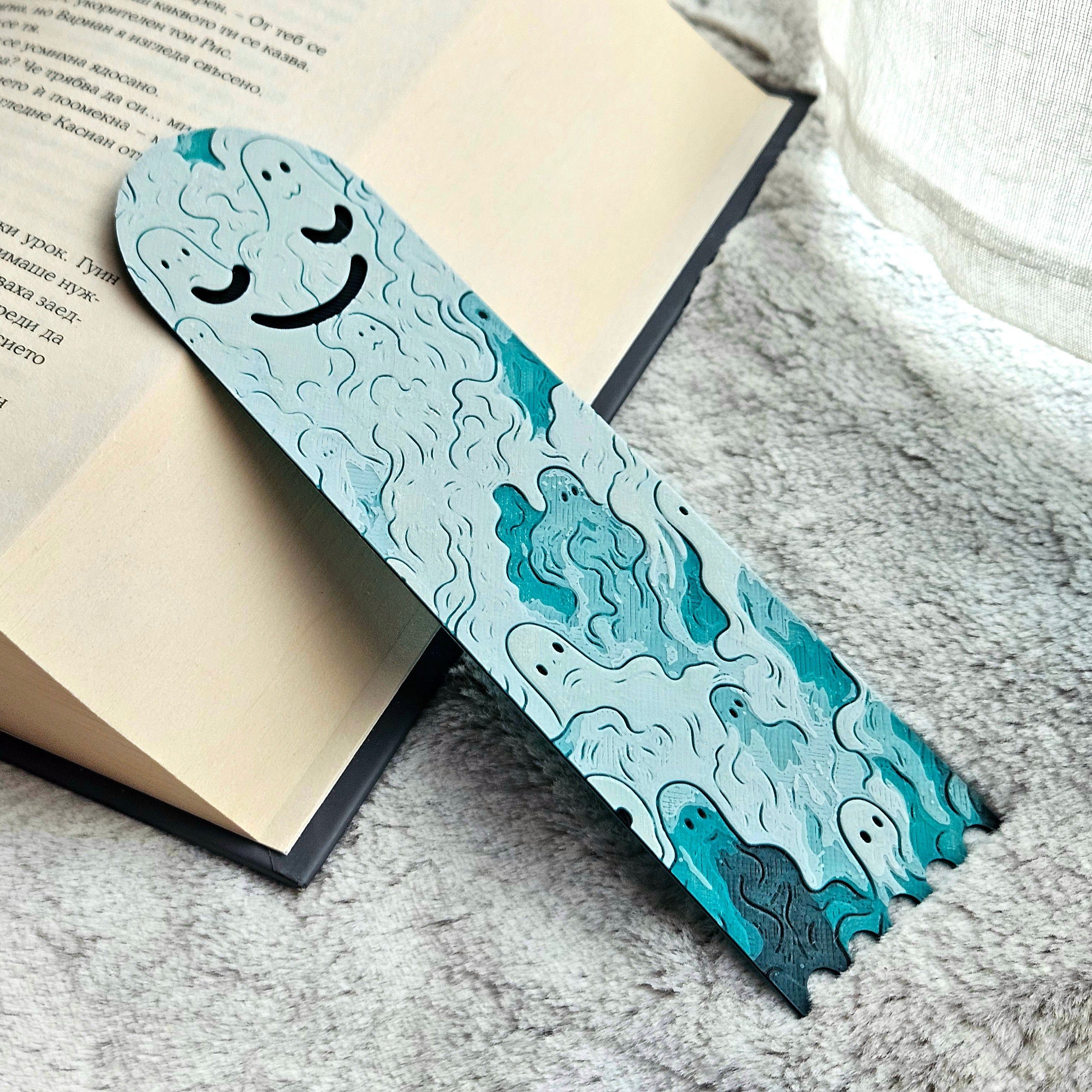 Spooky Buddy Glow in the Dark Bookmark -3D Printed