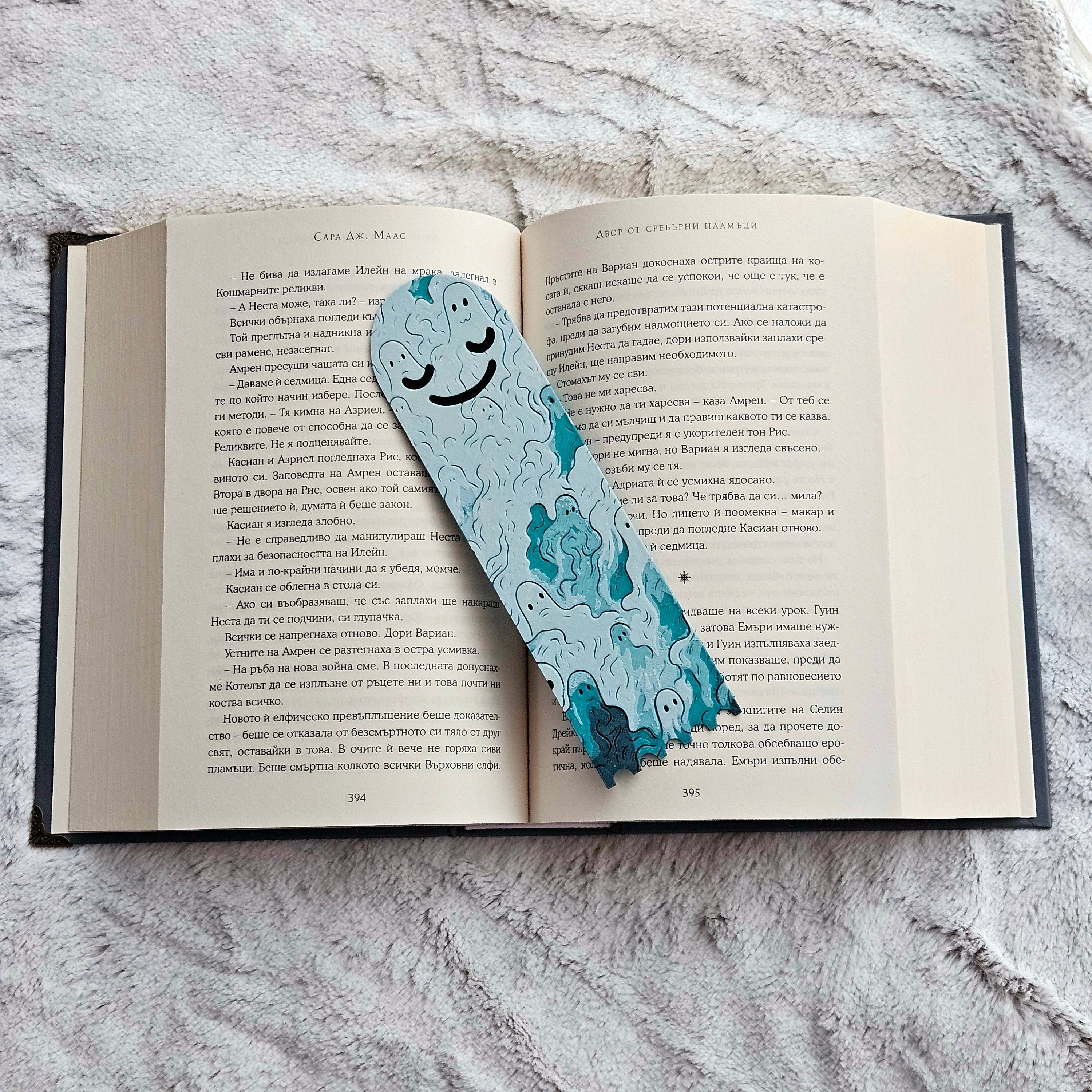 Spooky Buddy Glow in the Dark Bookmark -3D Printed