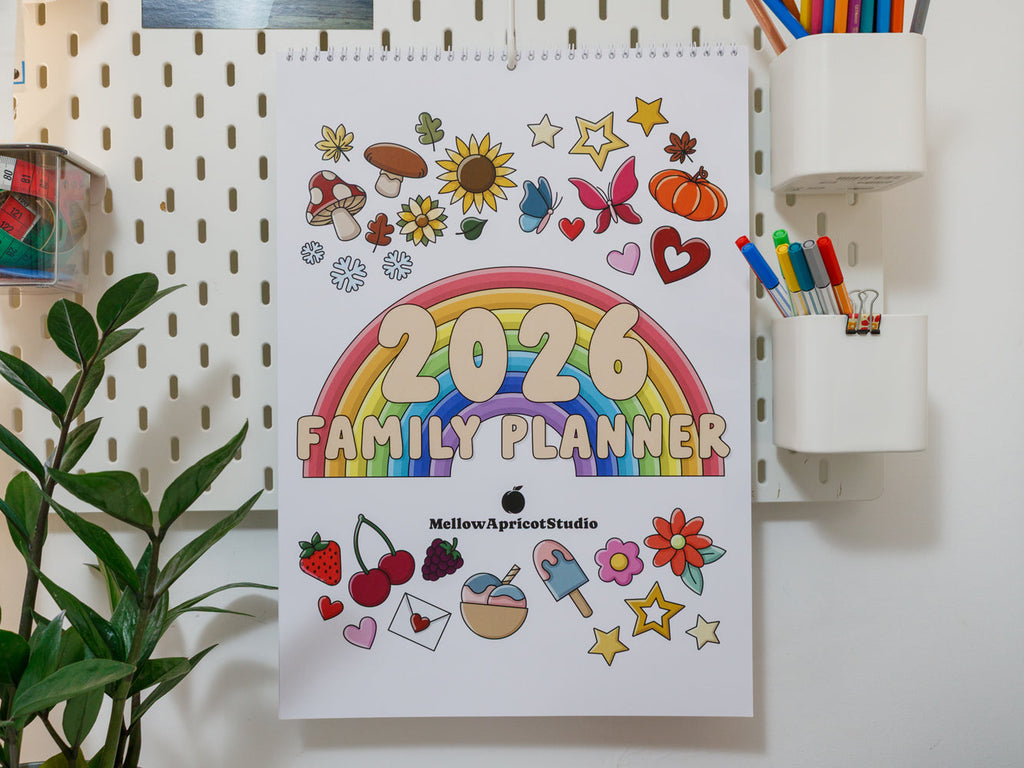 2026 Family Planner - A3