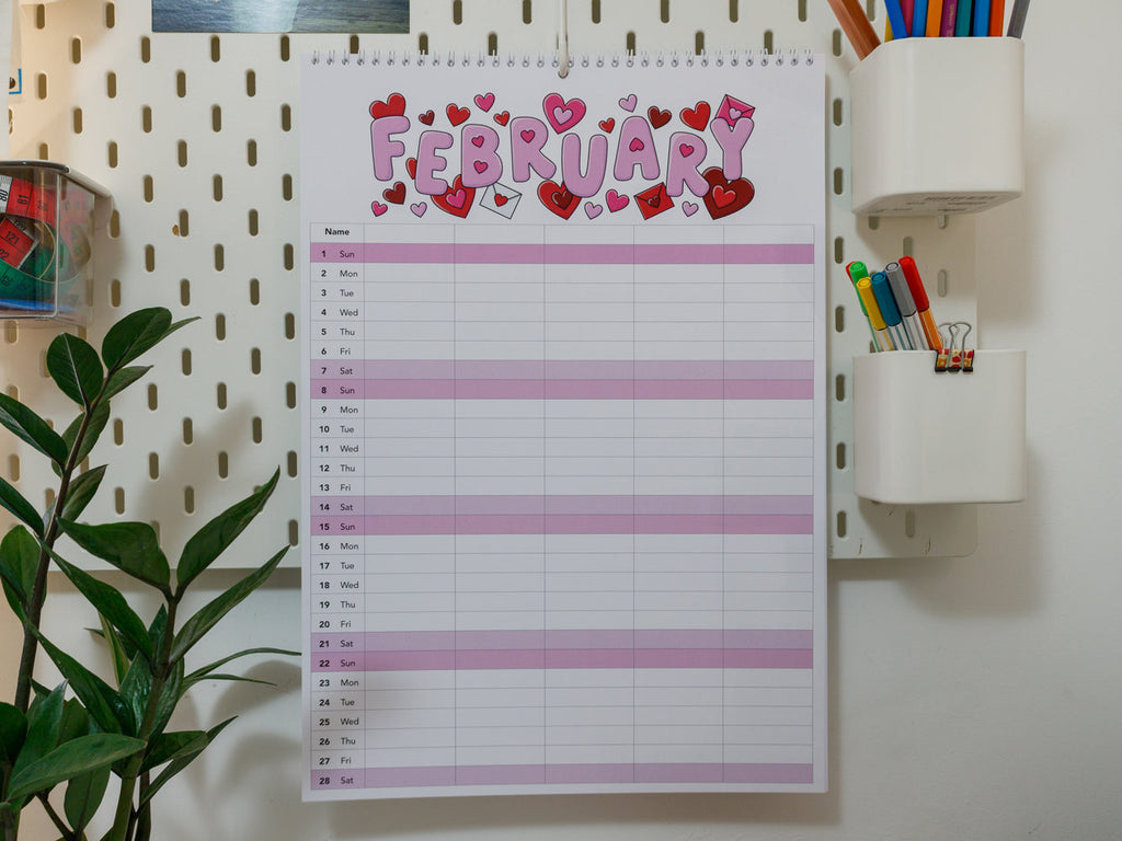 2026 Family Planner - A3