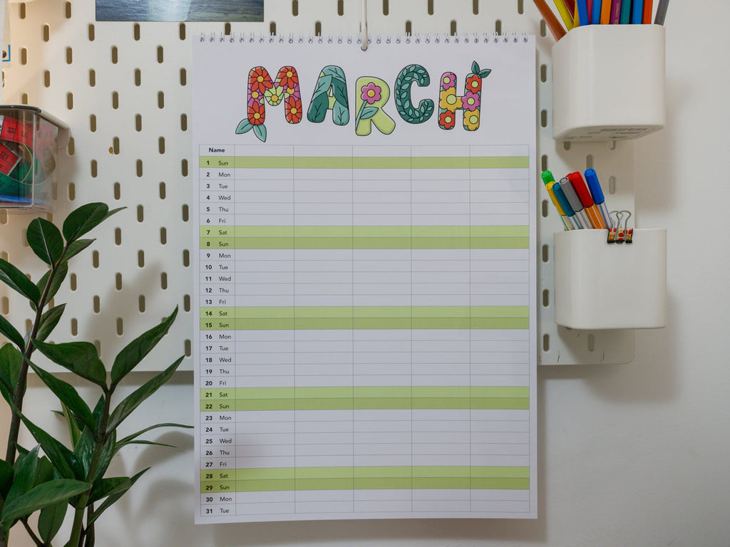 2026 Family Planner - A3