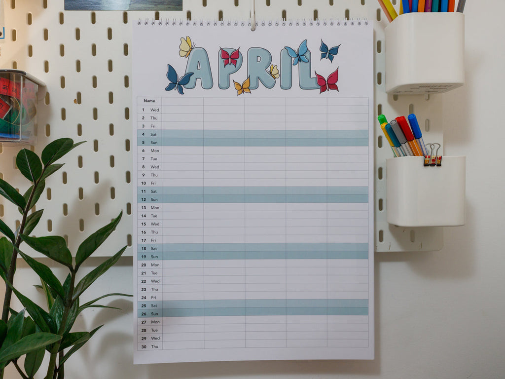 2026 Family Planner - A3