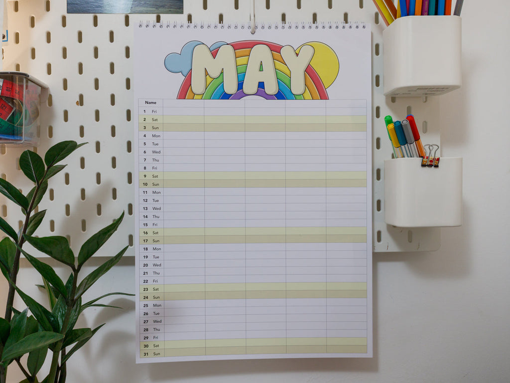 2026 Family Planner - A3