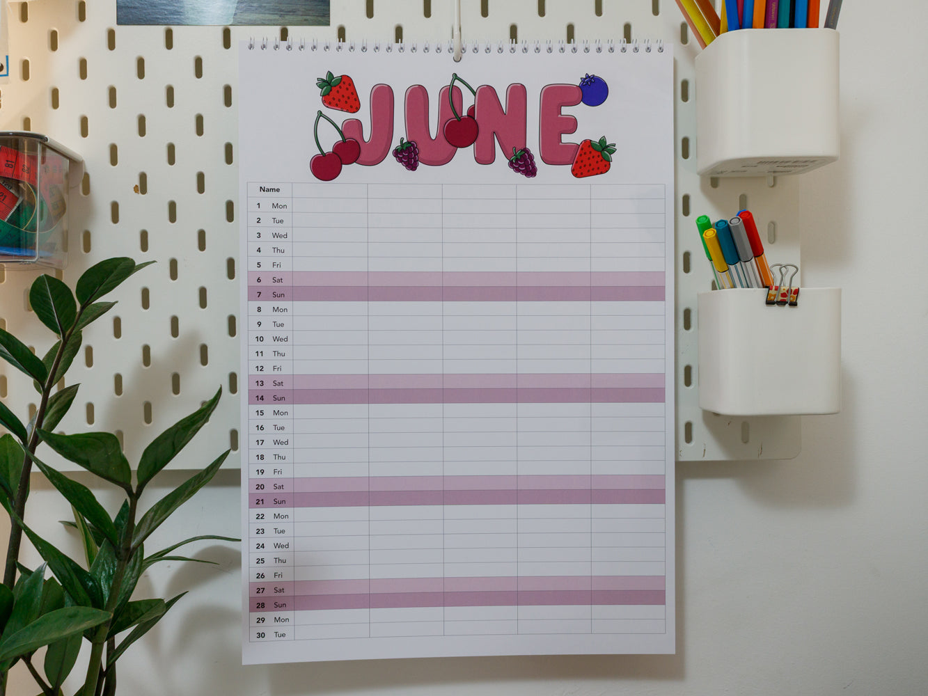 2026 Family Planner - A3