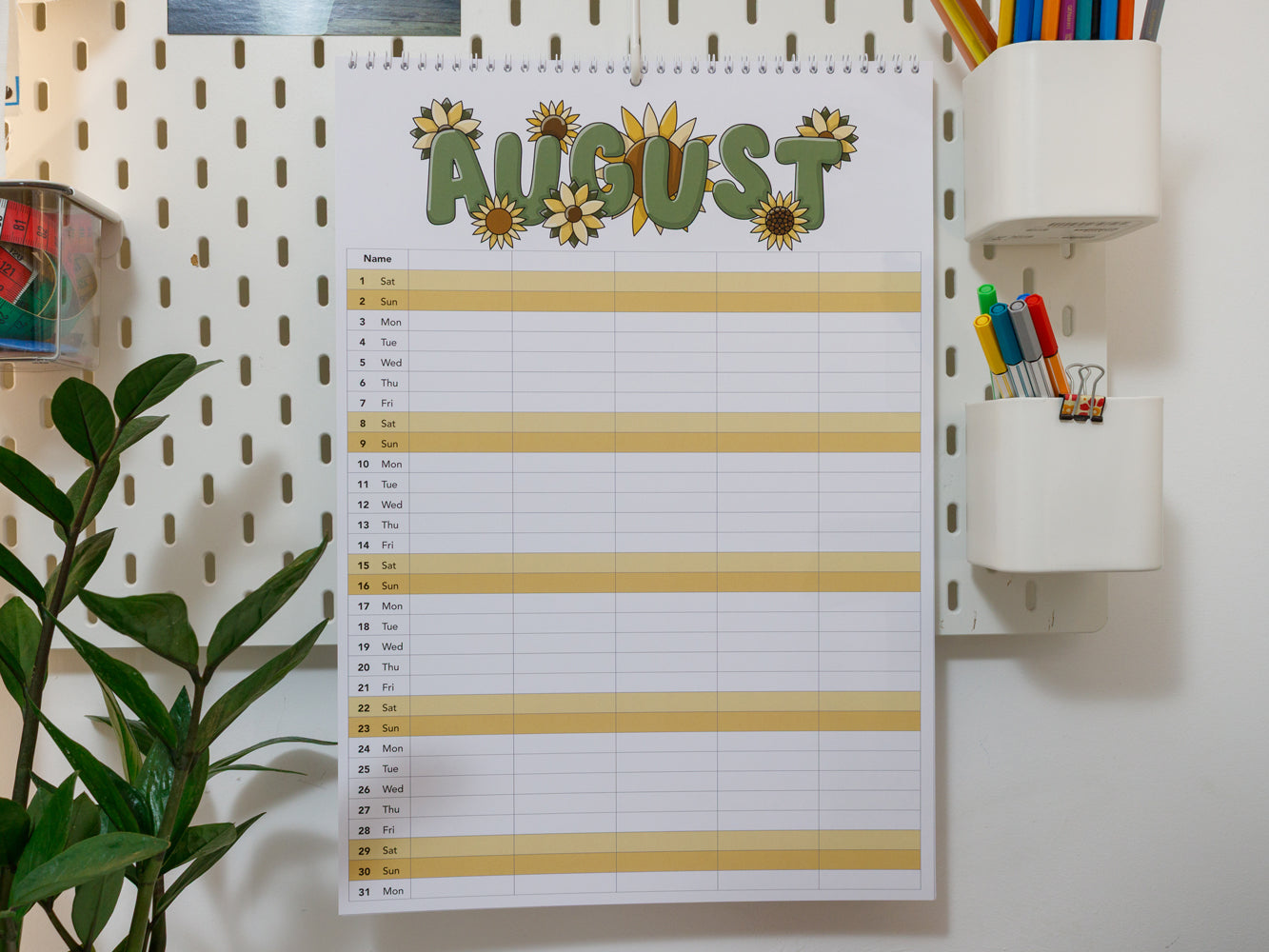 2026 Family Planner - A3