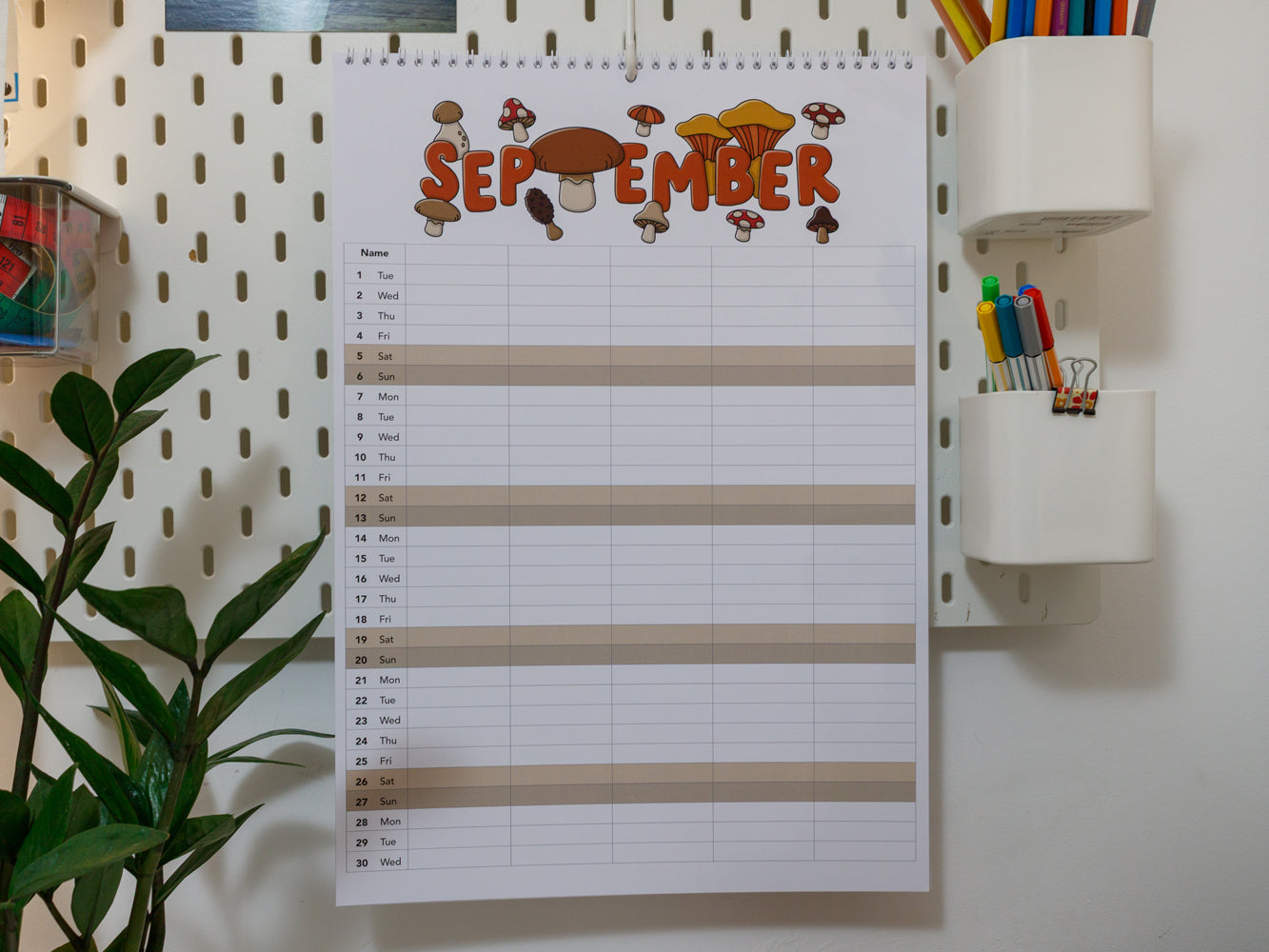 2026 Family Planner - A3