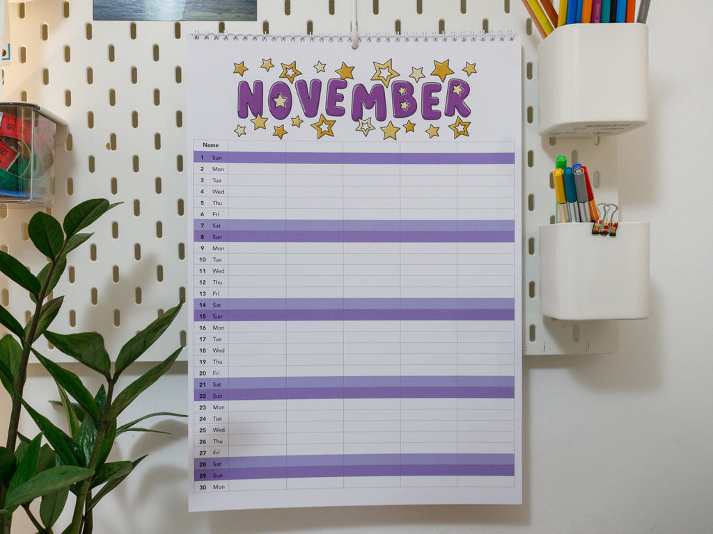 2026 Family Planner - A3