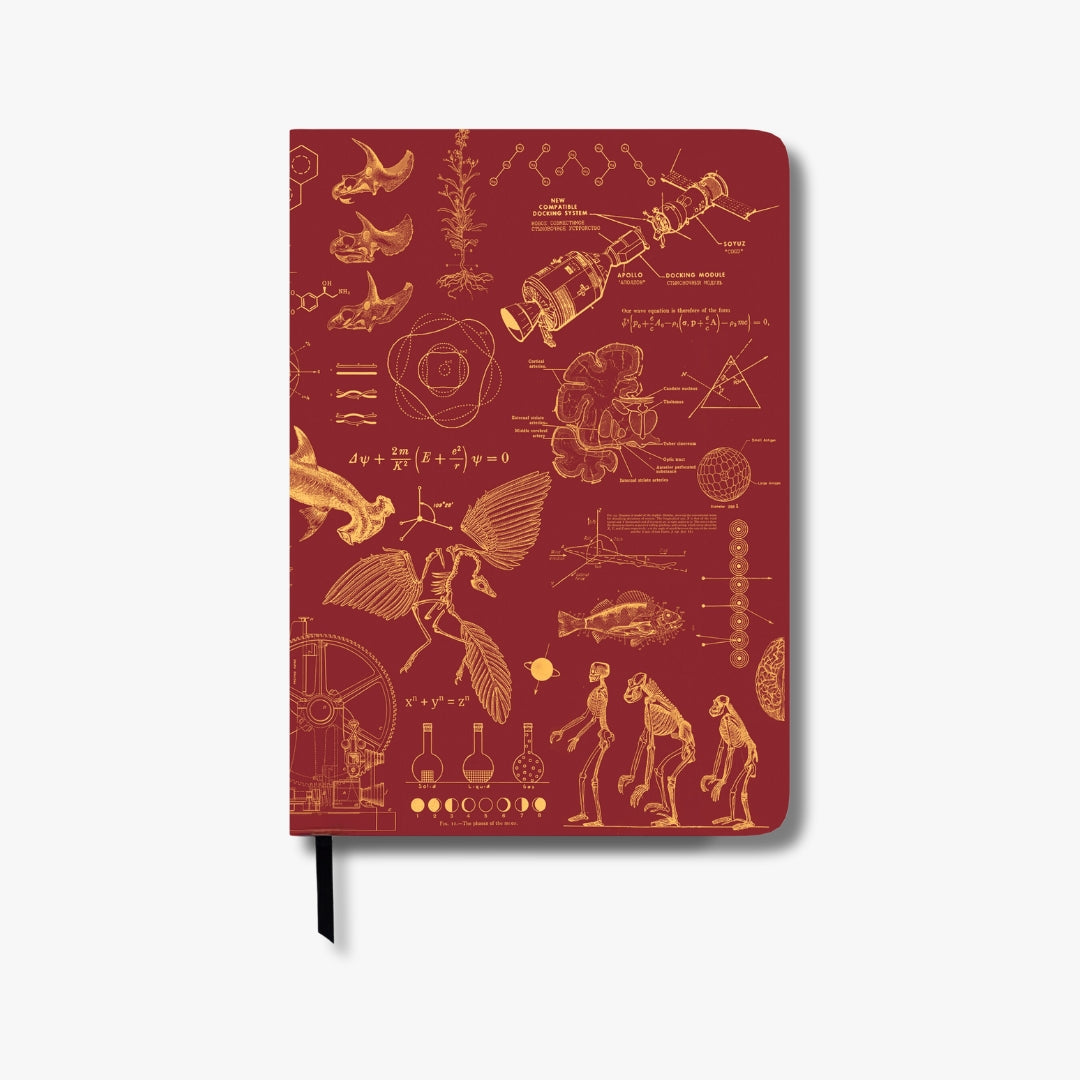 The Curious Mind Yearly Planner - Undated (Red)
