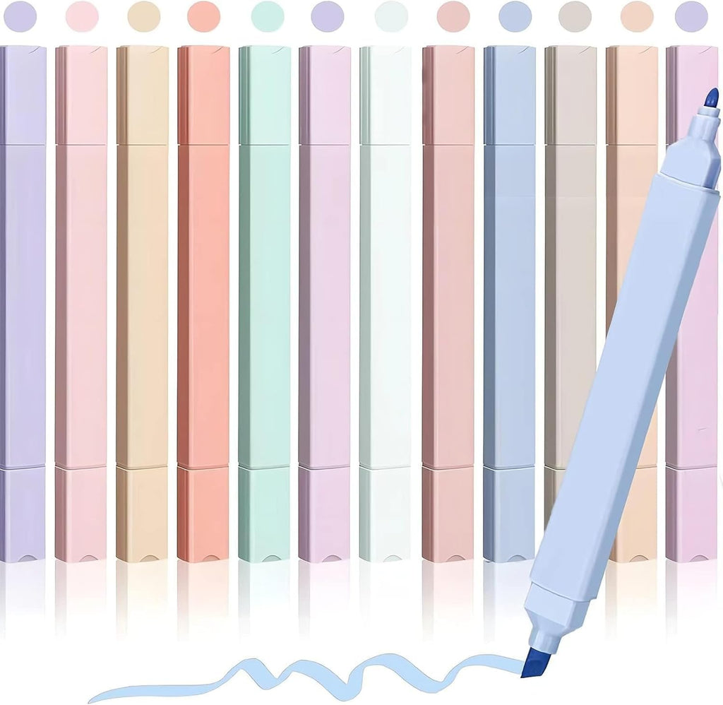 Shuttle Art Pastel Highlighters - 12 Pack