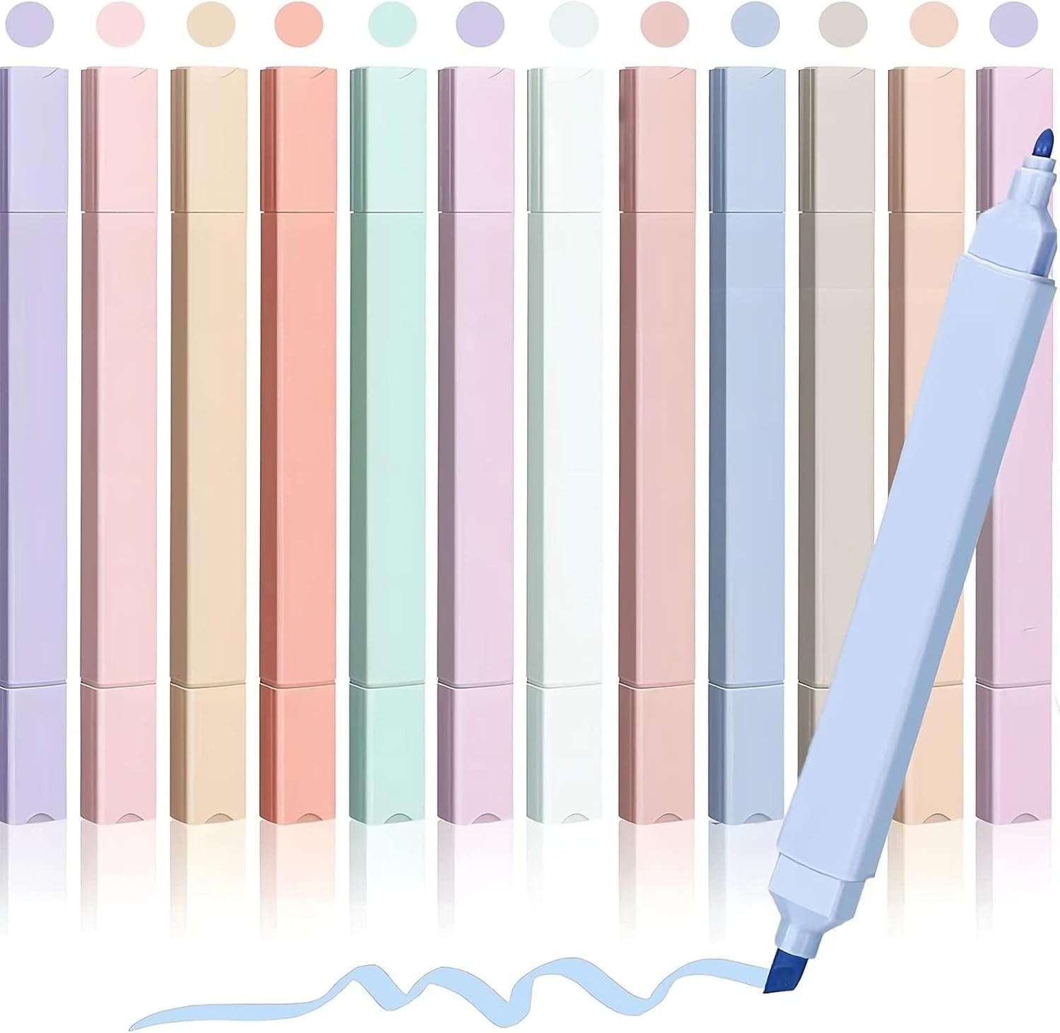 Shuttle Art Pastel Highlighters - 12 Pack