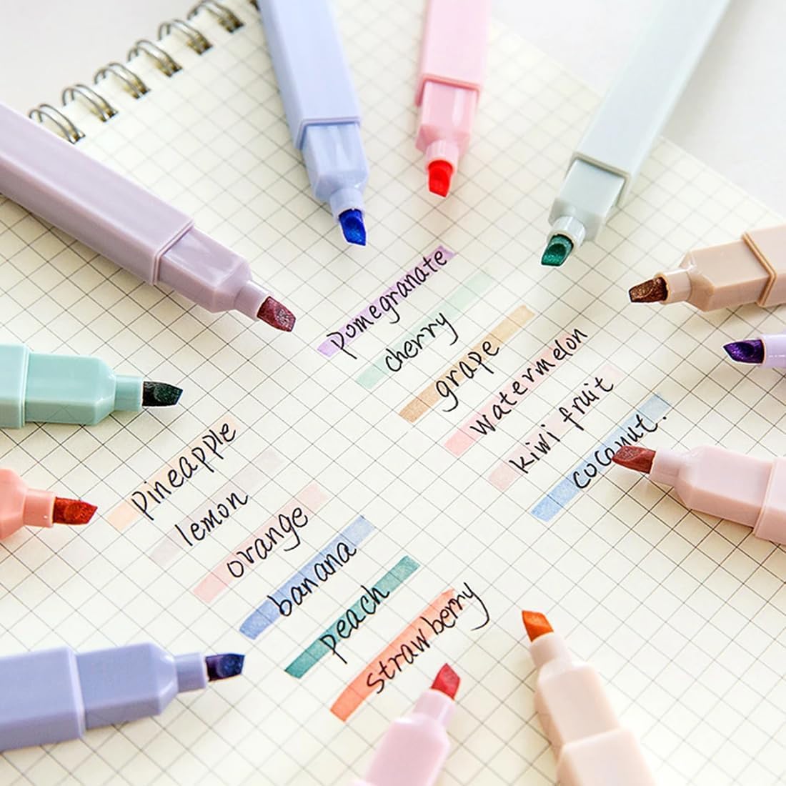 Shuttle Art Pastel Highlighters - 12 Pack