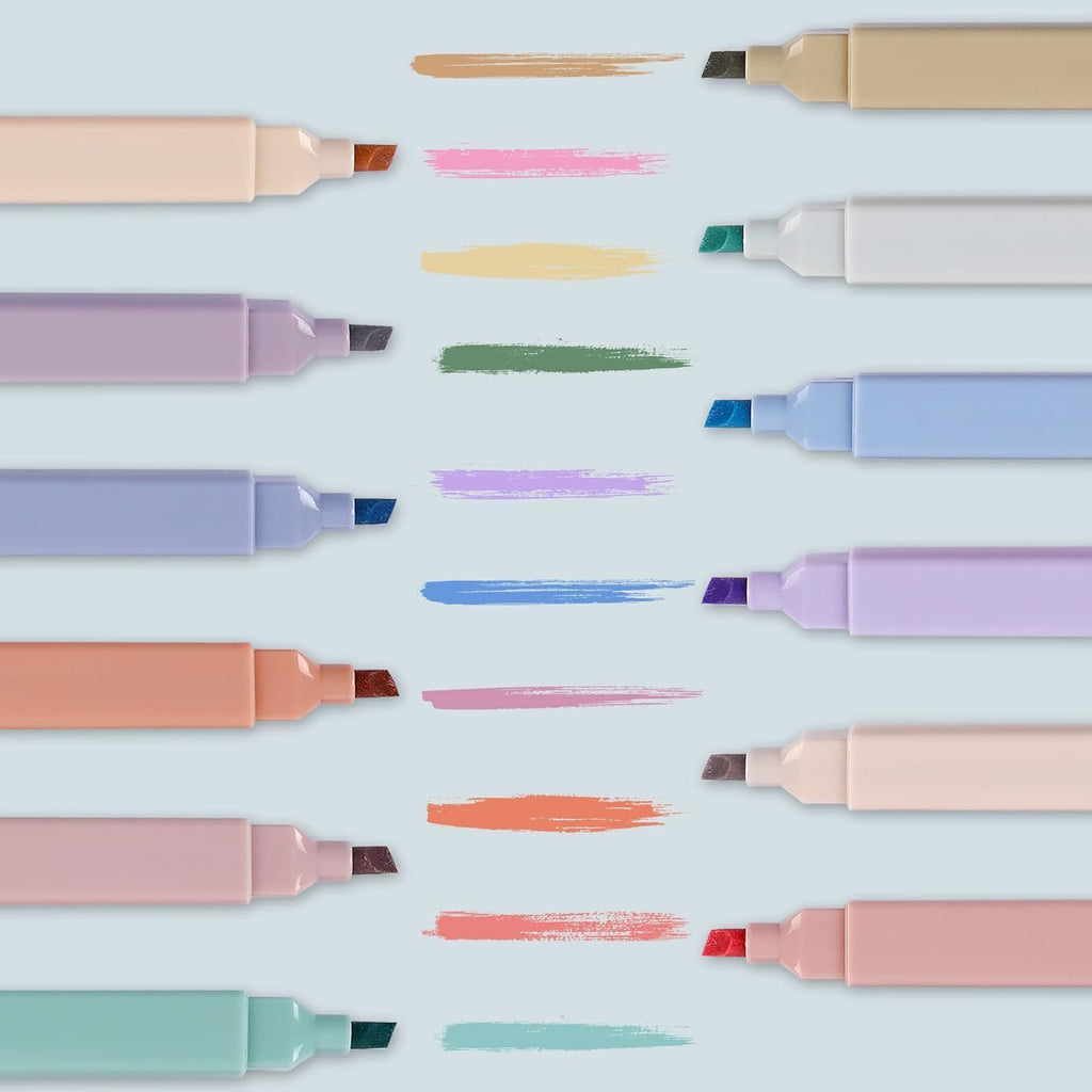 Shuttle Art Pastel Highlighters - 12 Pack