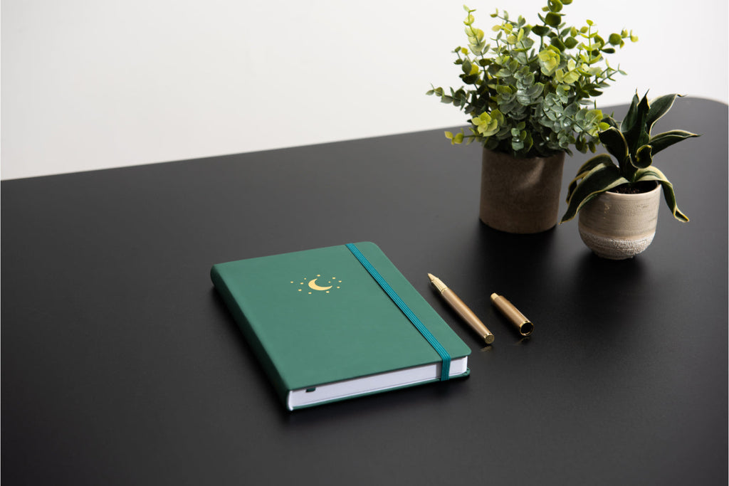 Moon and Stars Lined Journal (A5)