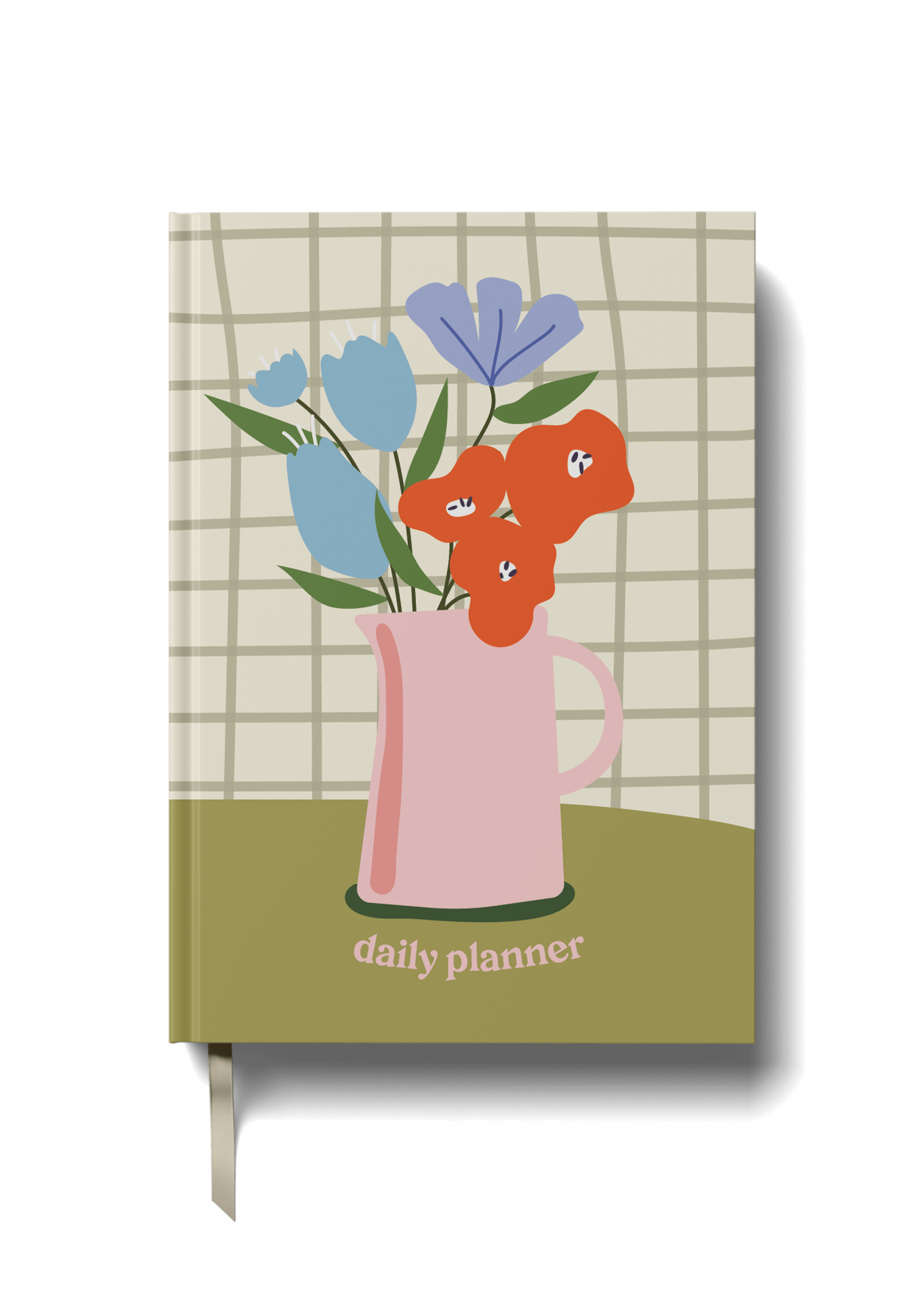The Daily Planner - Flower Vase (A5)