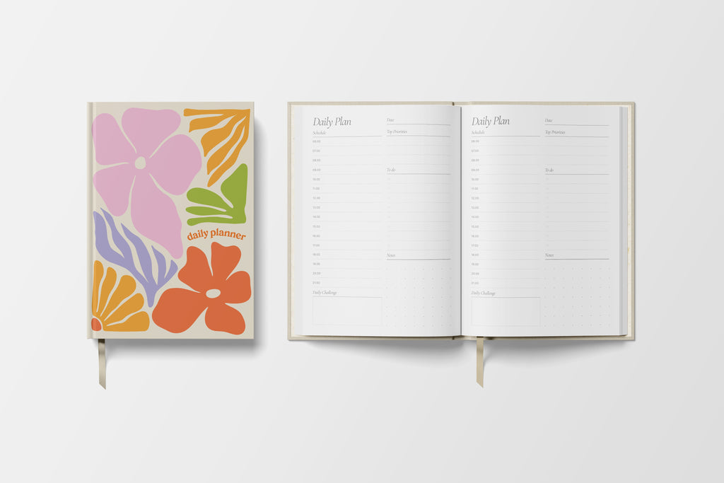 The Daily Planner - Flower Power (A5)