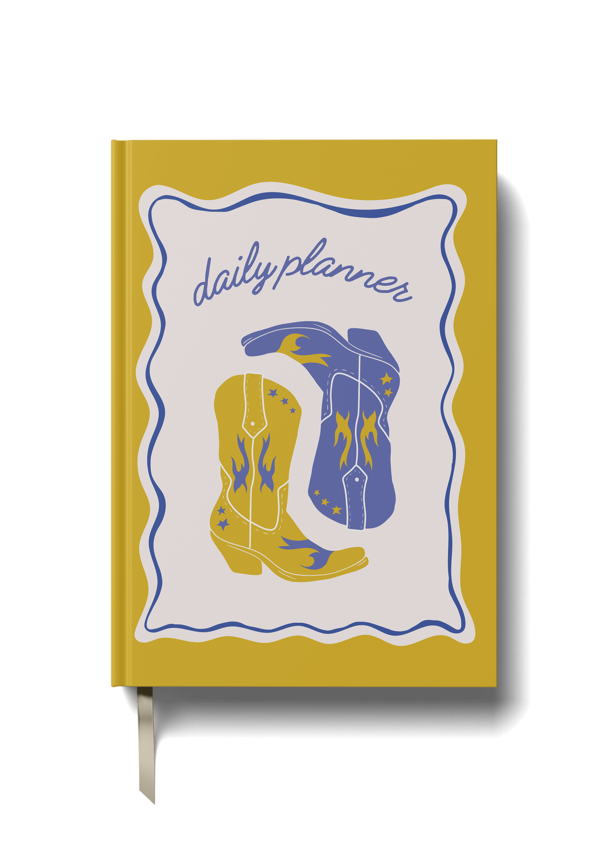 The Daily Planner - Cowboy Boots (A5)