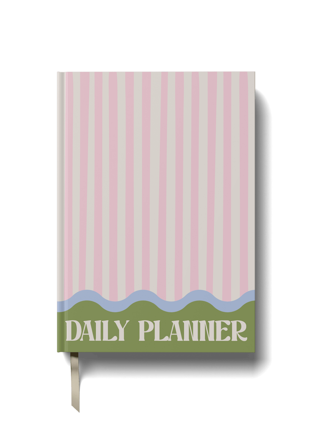 The Daily Planner - Pink Stripes (A5)