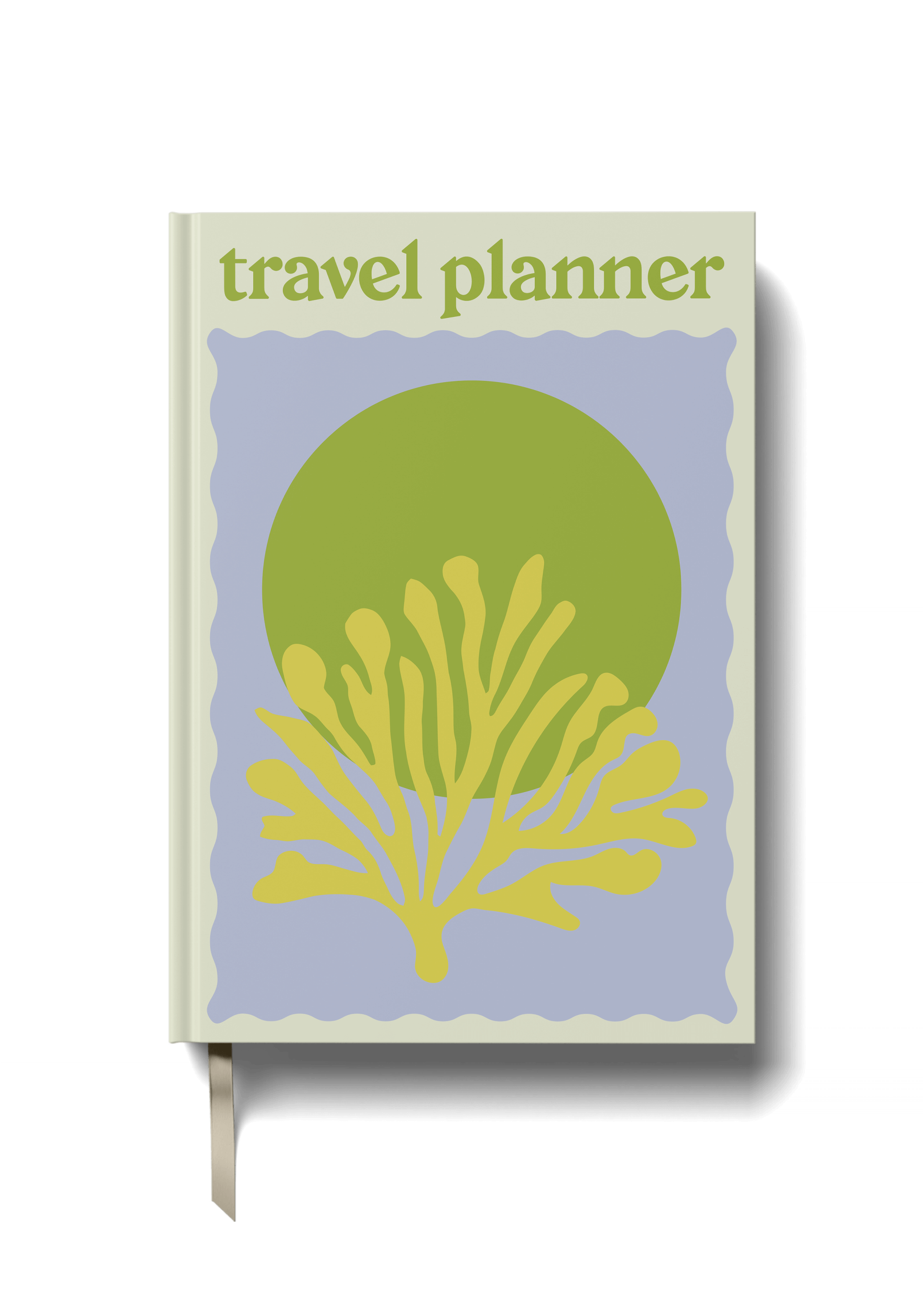 The Travel Planner - Green Coral (A5)