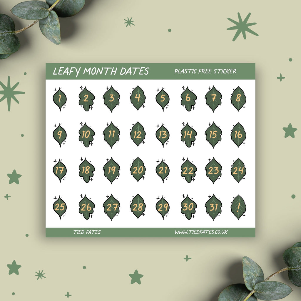 Leafy Sticker Set