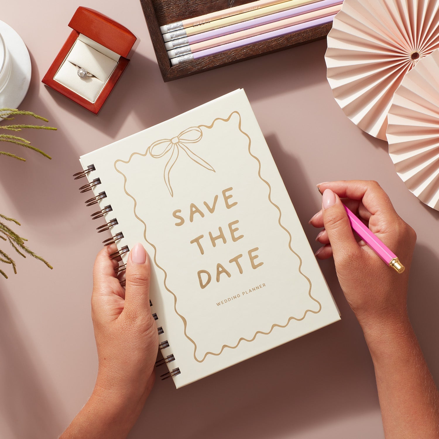 Save the Date Wedding Planner (A5)