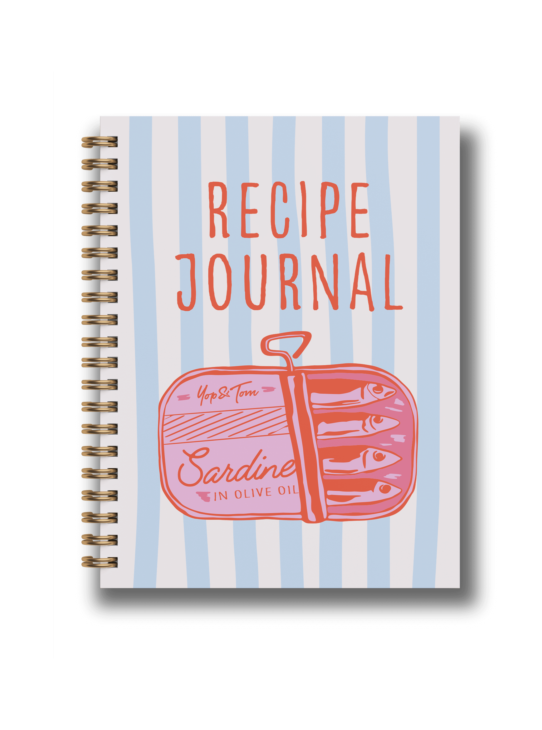 The Recipe Journal - Pink Sardines (A5)