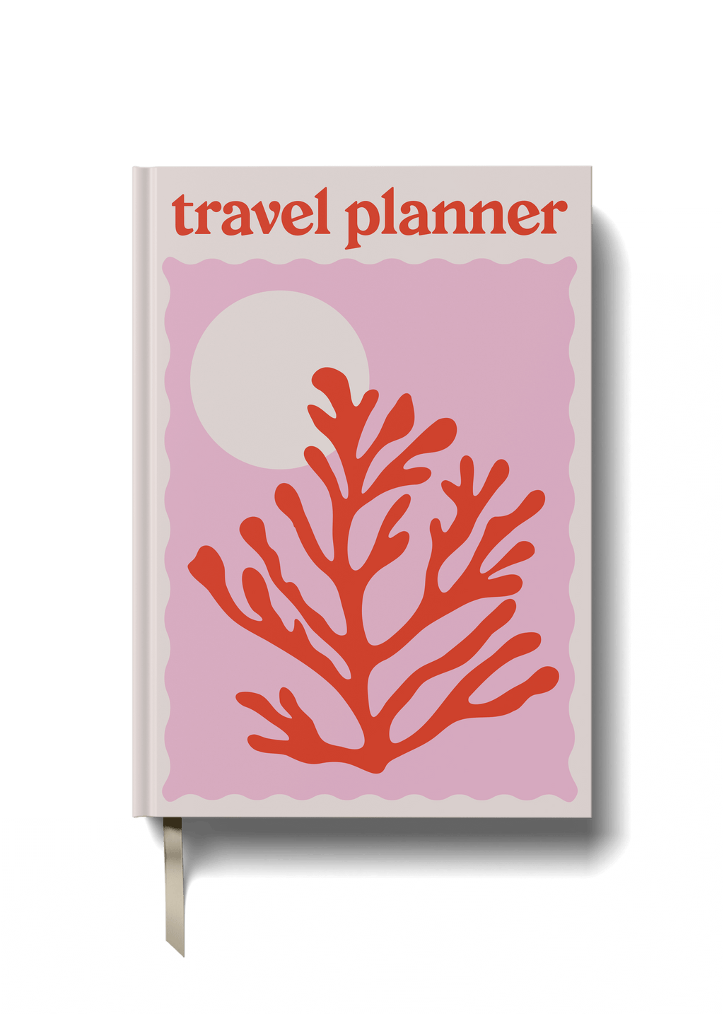 The Travel Planner - Red Coral (A5)