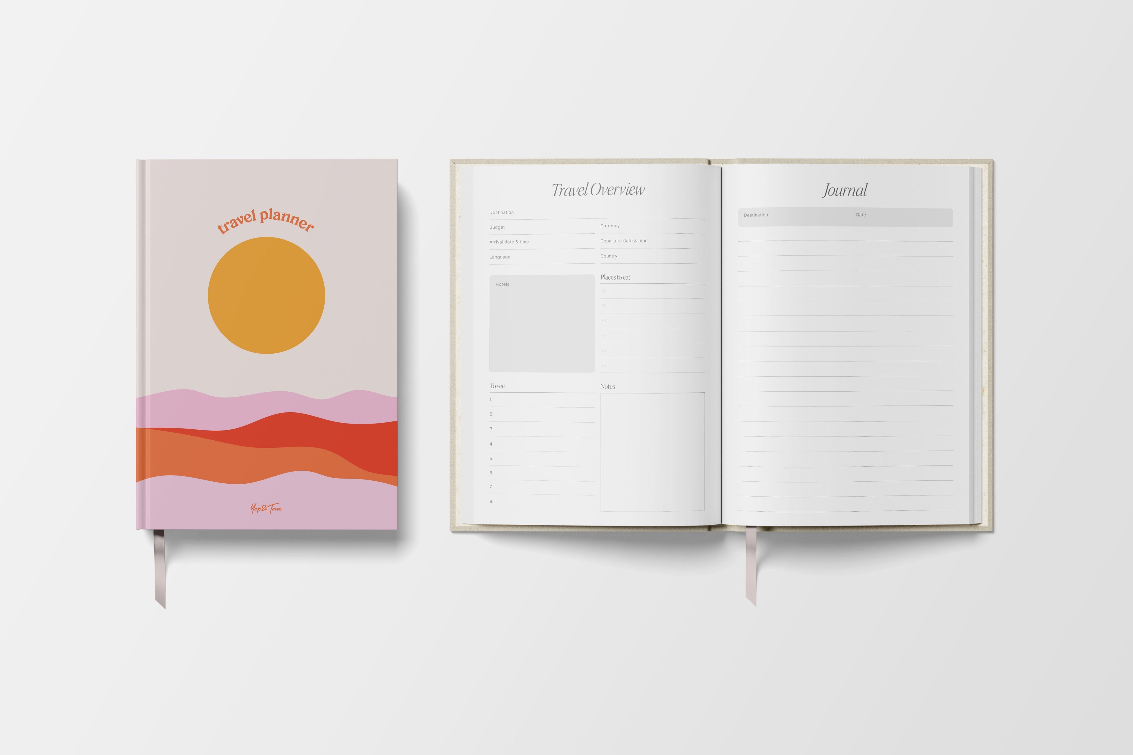 The Travel Planner - Sunset Memories (A5)