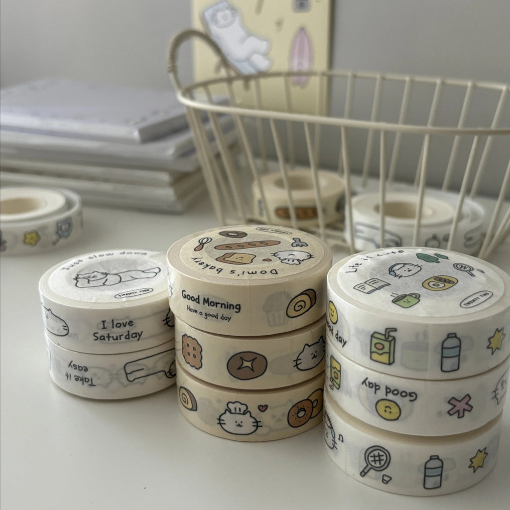 Kitty Cat Cafe Washi Tape