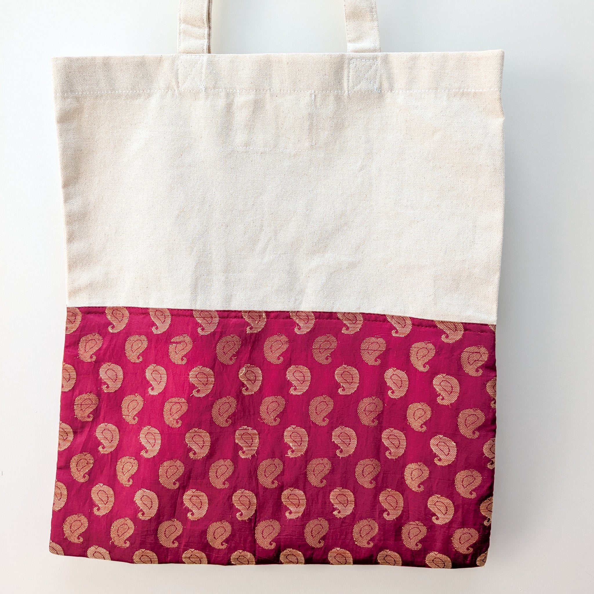 Sari Fusion Tote – Handmade in India