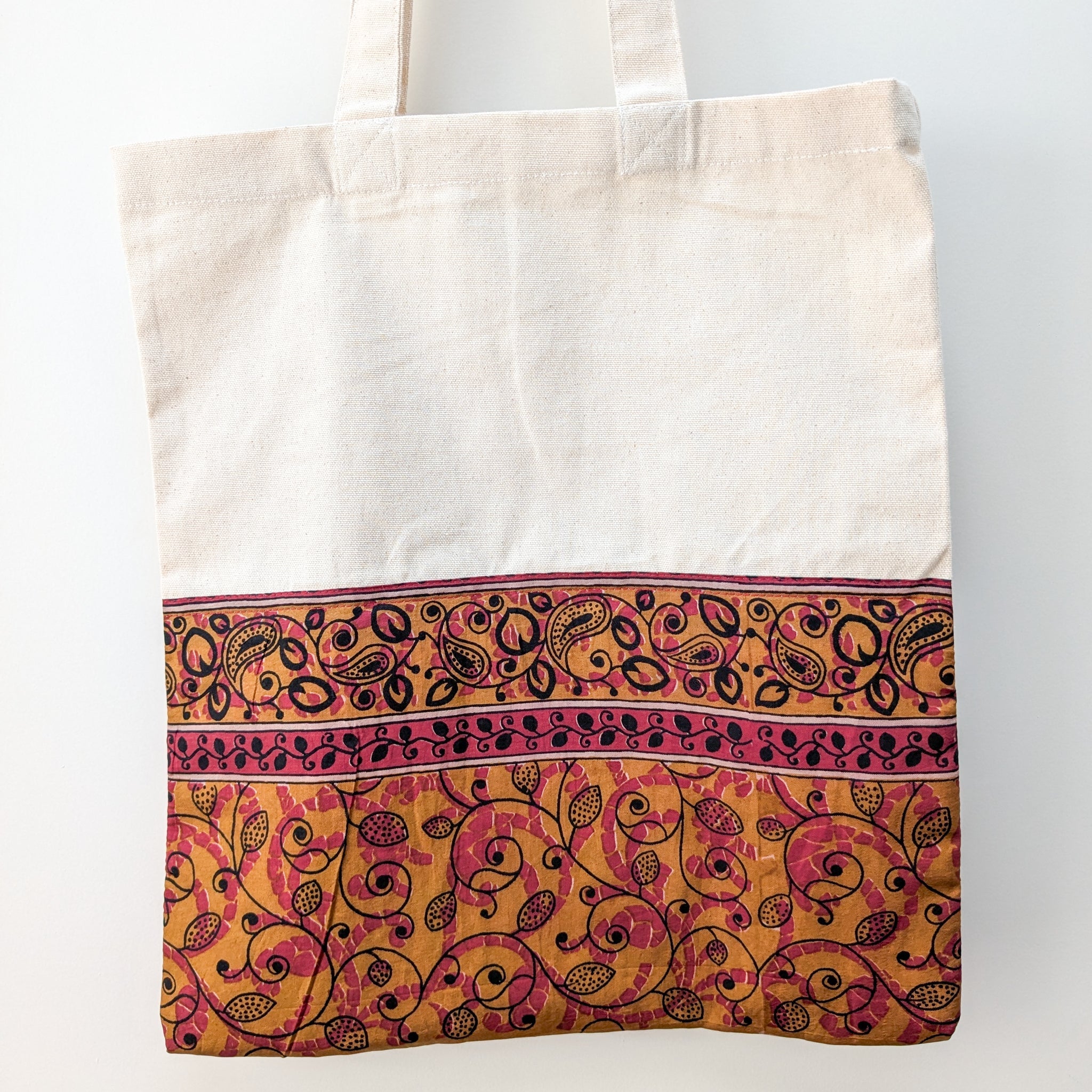 Sari Fusion Tote – Handmade in India
