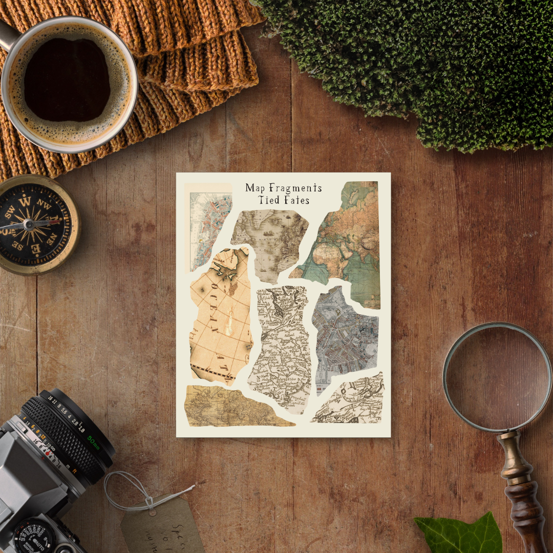 Map Fragments Sticker Set