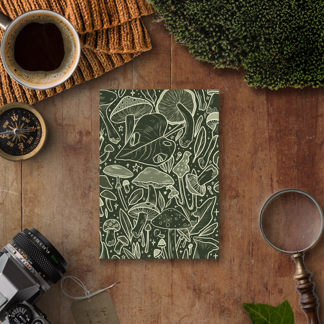 The Fungi Enthusiast Notebook - A5