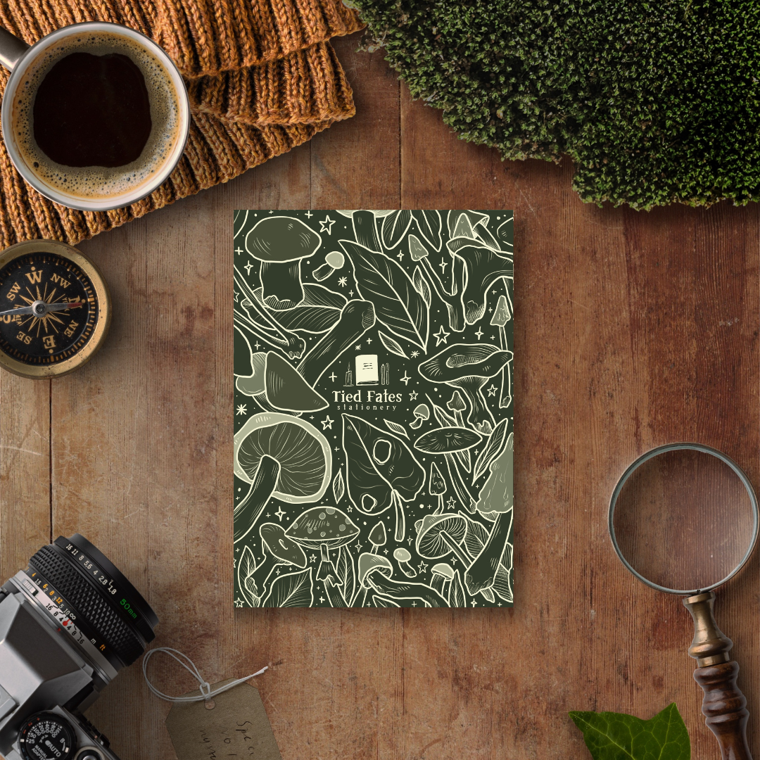 The Fungi Enthusiast Notebook - A5